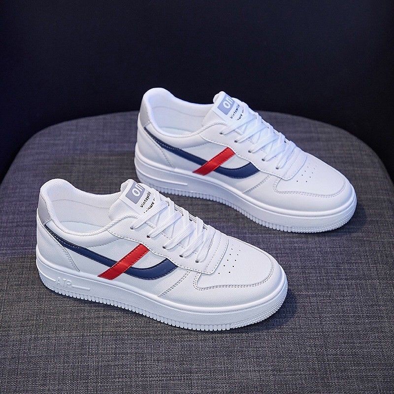 Sepatu Sneakers Wanita Kets Casual Wanita Cewek Perempuan Terbaru Putih Ori Murah Kekinian 037-6
