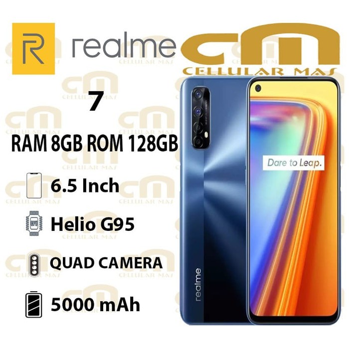 Realme 7 8/128 RAM 8GB ROM 128GB GARANSI RESMI REALME