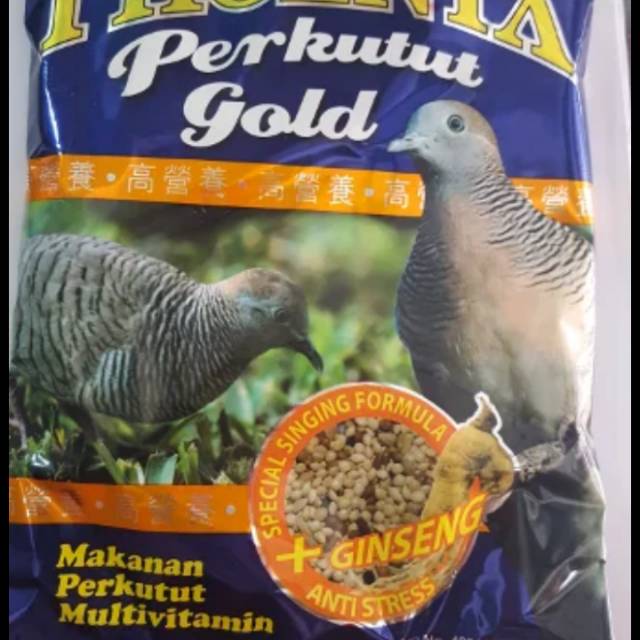 Phoenix perkutut gold pakan perkutut