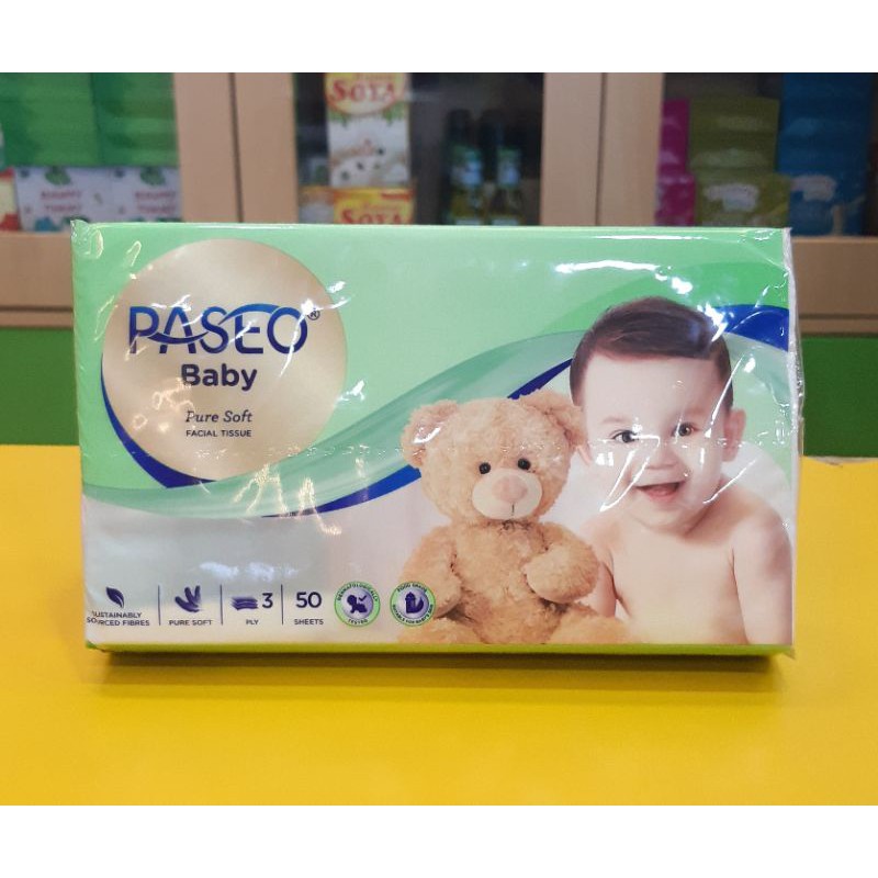 Paseo tisu bayi puresoft super lembut - tisu bayi