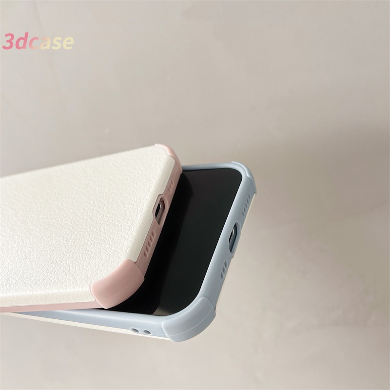 Casing OPPO A15 A54 A93 A94 A3S A5 2020 A5S A12 A92 A31 Reno 4 Lite Reno 4 F Reno 5 Lite 5F Find X3Lite A15S F17 F19 PRO A33 2020 A11K A12S A11 A1K A52 A7 Reno 2F Reno 3 A91 A32 Reno 2Z A12E A72 A53S A35 A8 New Style Cute Candy Color Square Soft TPU Case