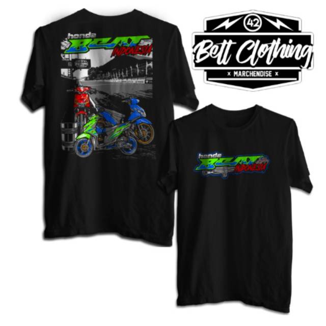 KAOS BAJU MODIFIKASI HONDA BEAT THAILOOK INDONESIA (COD BAYAR DI TEMPAT)