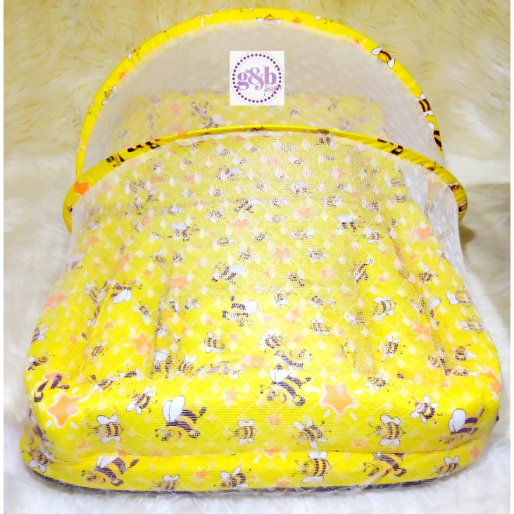 Paket Kasur Bayi kolam Kelambu Set Baru Lahir Murah | Produk Perlengkapn Tempat Tidur Baby KD