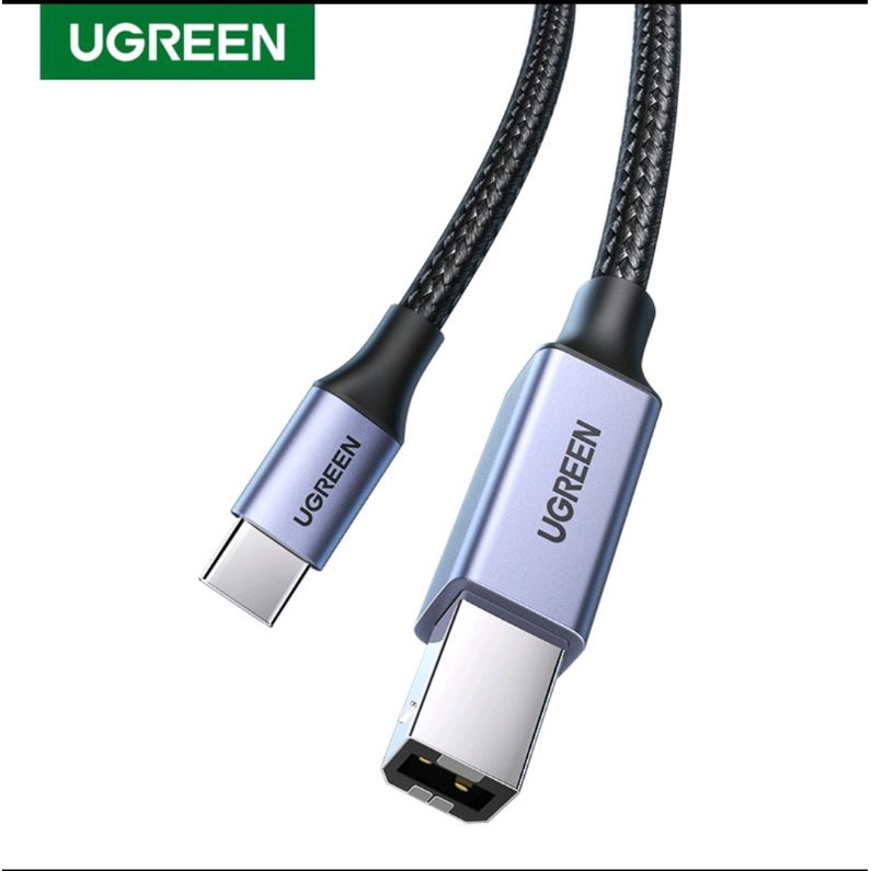 Ugreen Kabel Printer Scanner Usb Type C to Usb 2.0 Type B Original