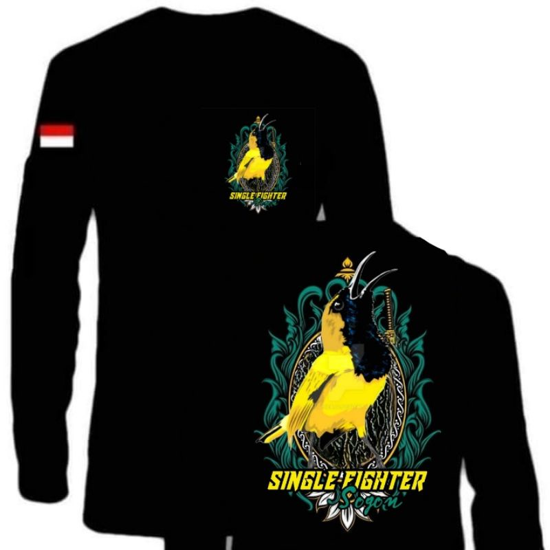 KAOS BURUNG SOGON BAHAN ADEM