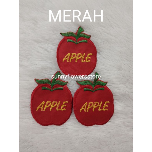 ( PER 12 PCS ) PATCH BORDIR  BUAH