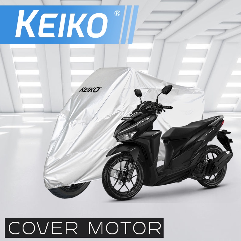 Cover Sarung Tutup Motor Besar (L) Waterproof Vario Vixion CBR250RR Ninja Jupiter RX MX King Aerox Keiko