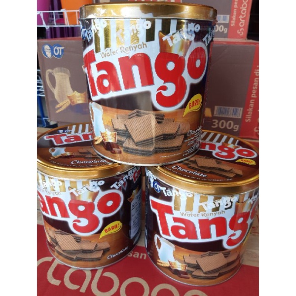 

Tango Wafer Kaleng Chocolate 300 gr