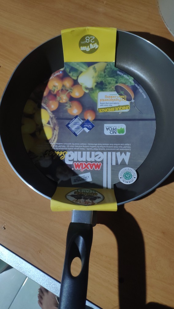 Maxim Millenia Select Bronze Wajan Teflon Anti Lengket 28cm Frypan