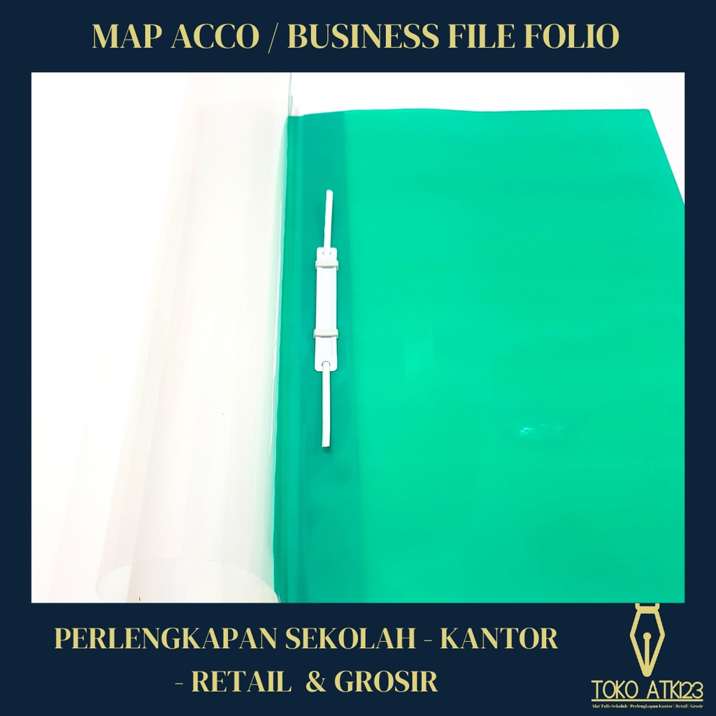 Map Acco / Business File / Map Plong Ukuran Folio