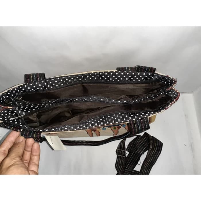 BAG THAILAND GAJAH BANGKOK - TAS KANVAS IMPORT CEWEK - SOUVENIR HADIAH