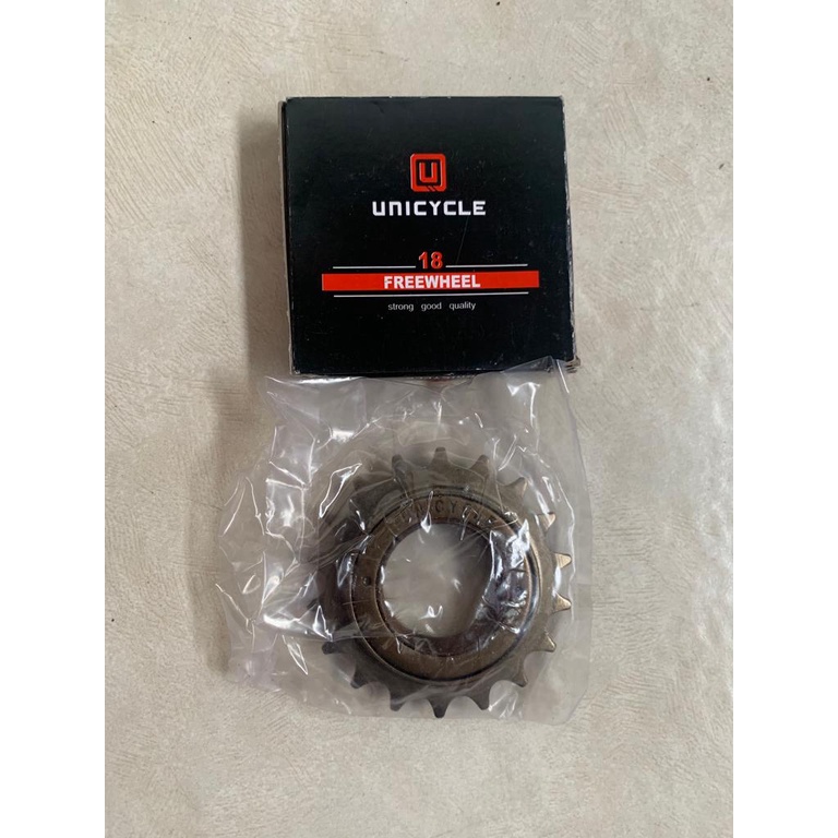 TERMURAH!!! Freewheel / Sprocket Sepeda 16T-18T UNICYCLE / Realpict