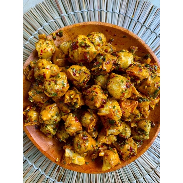 

Nafariz724 Siomay Kering Mini Pedas 500Gr / Siomay Kering Pedas 500Gr / Cimol Pedas 500Gr