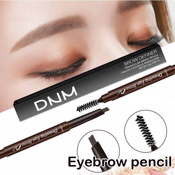 DNM 2 In 1 Brow Definer Pencil Drawing Eyebrow / Pensil Alis Putar Otomatis Eyebrow Waterproof / TS-7