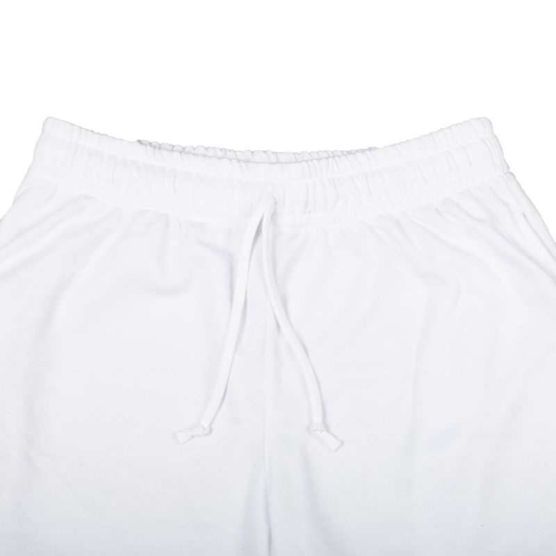 Rifle.co | celana pendek pria wanita | boardshort Sweatpants | Boxer | Celana casual putih
