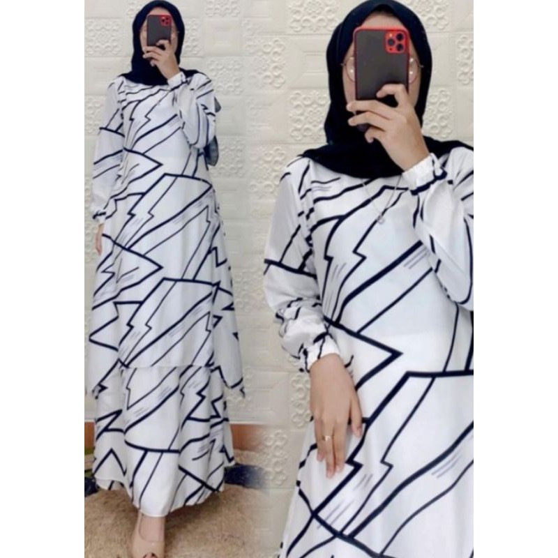 Gamis Katun Rayon New by Famys Hijab