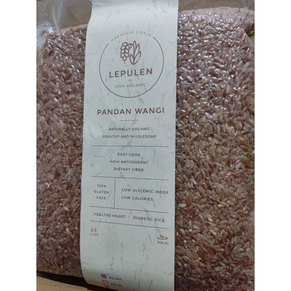 

Beras Merah Organik Lepulen 2,5 Liter