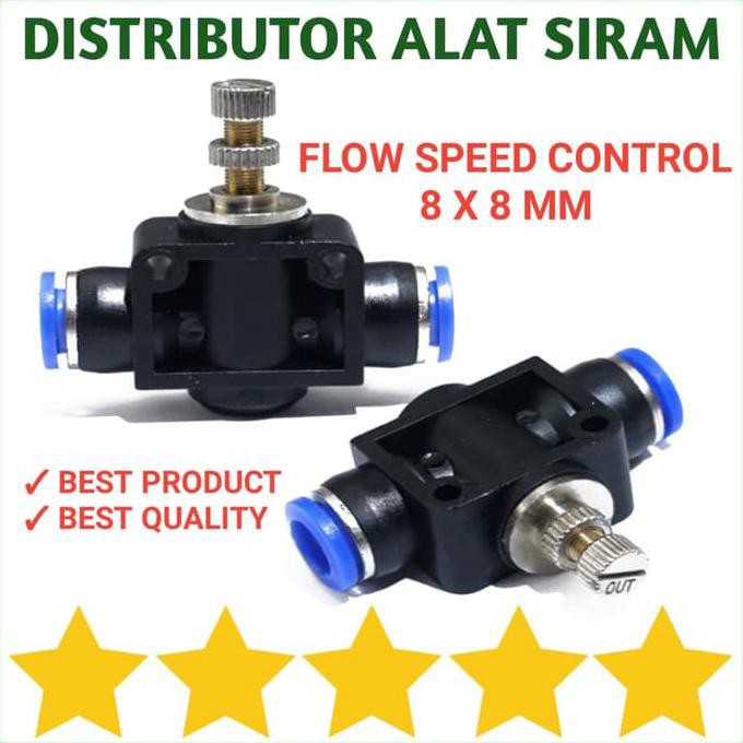 Jual Paling Dicari Flow Speed Control Fitting Pneumatic X Mm Slip