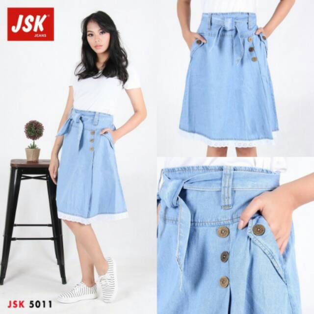 ROK JSK JEANS 7/8