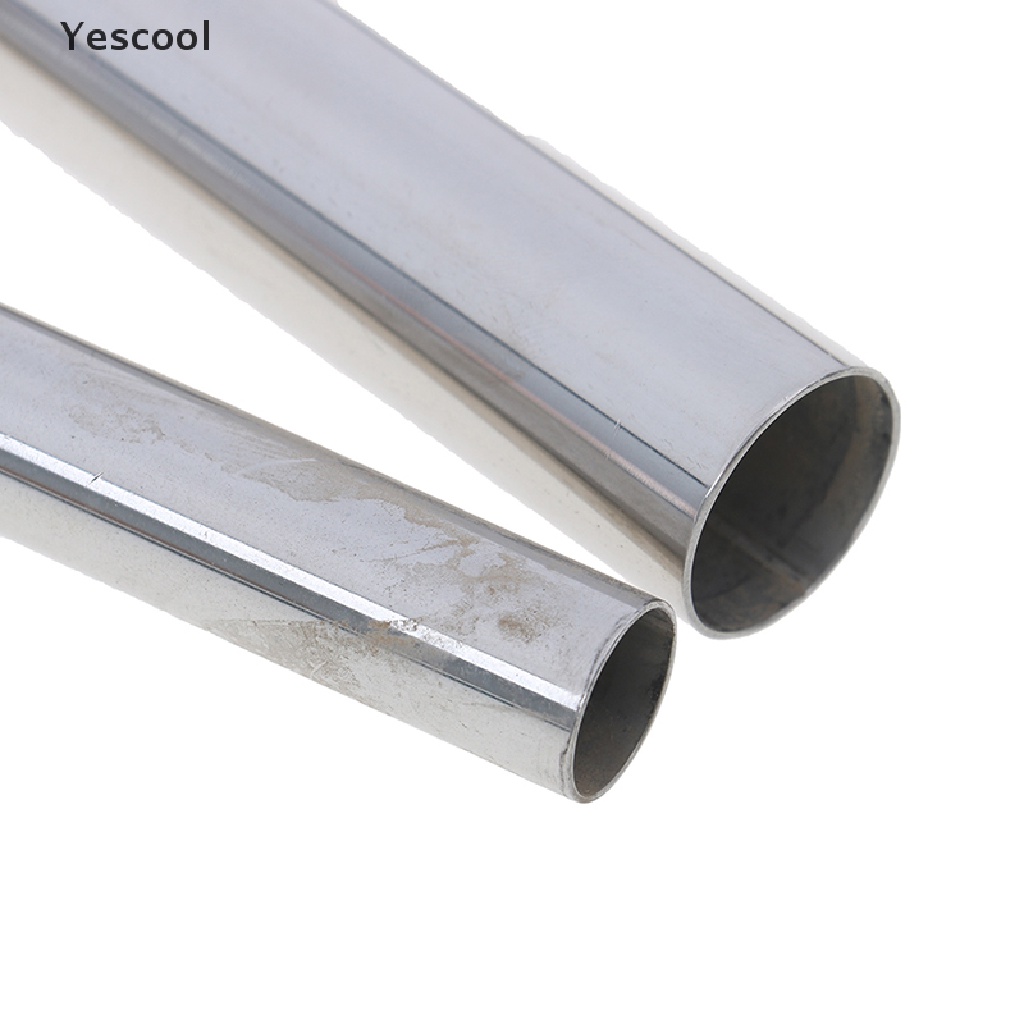 Yescool 2pcs Tabung Stainless Steel Untuk Membuat Sosis