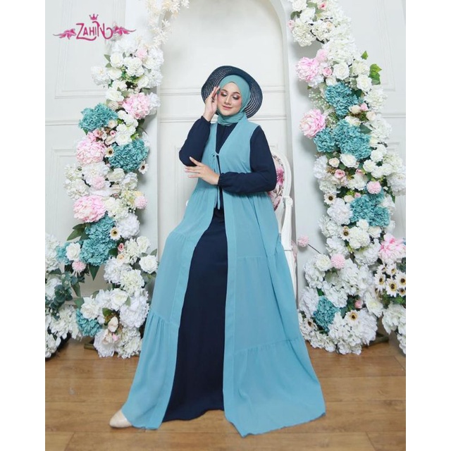 GAMIS/DRESS OUTER CARDIGAN AYYURA by ZAHIN ORIGINAL BRAND