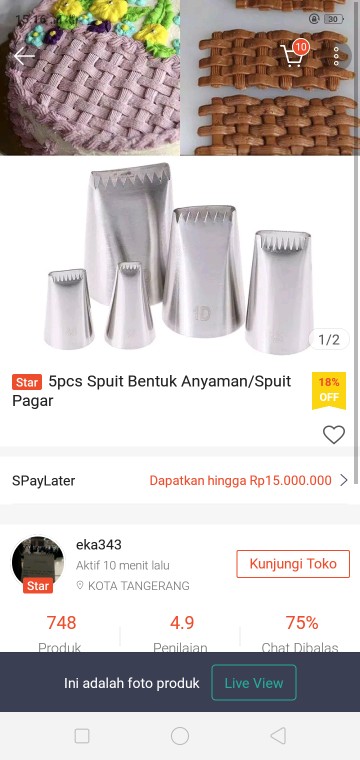 5pcs Spuit Bentuk Anyaman/spuit Pagar