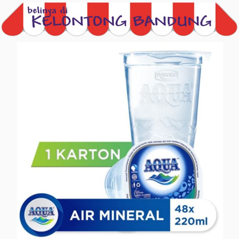 

Aqua Gelas dus box karton