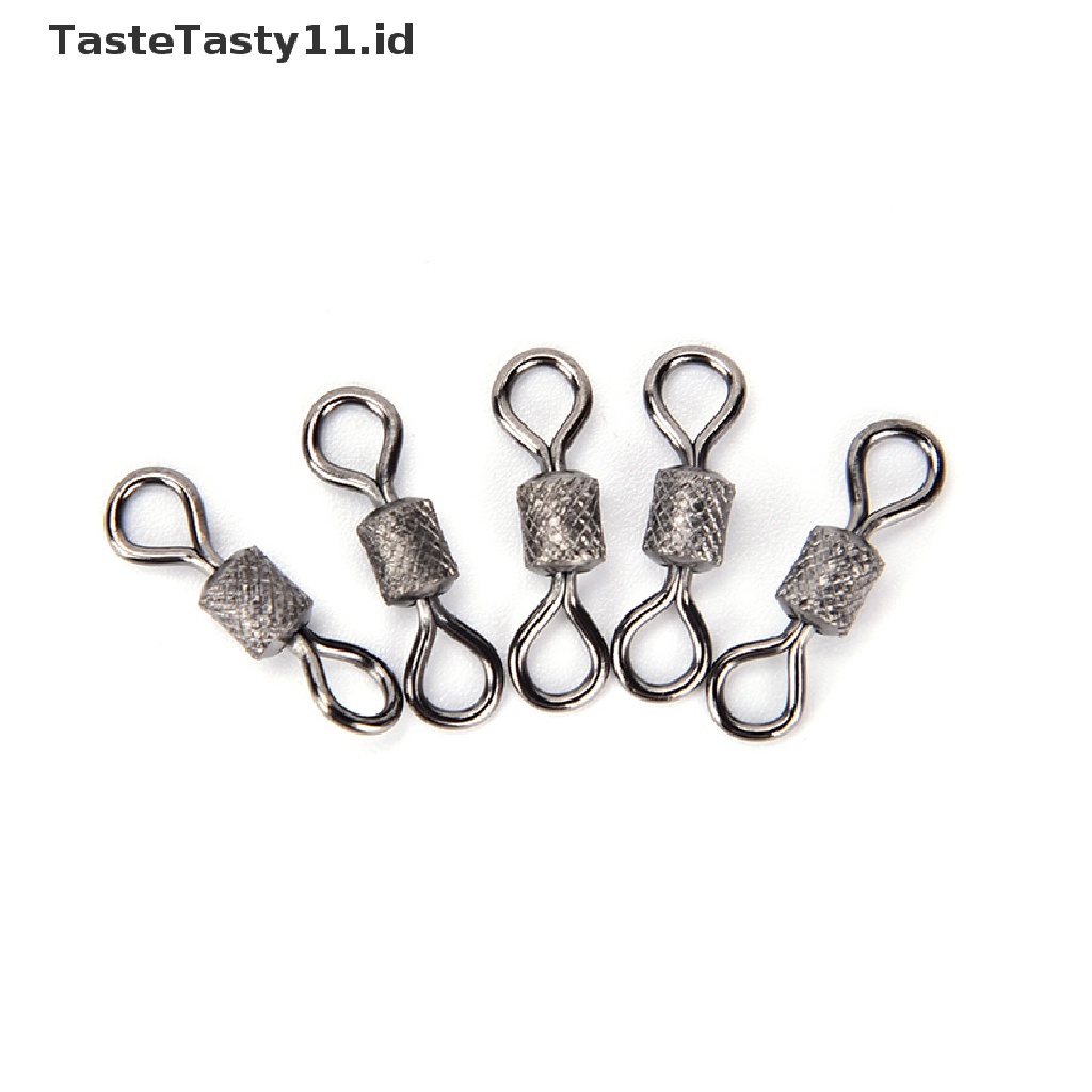 Tastetasty 50pcs swivel Konektor Kail Pancing