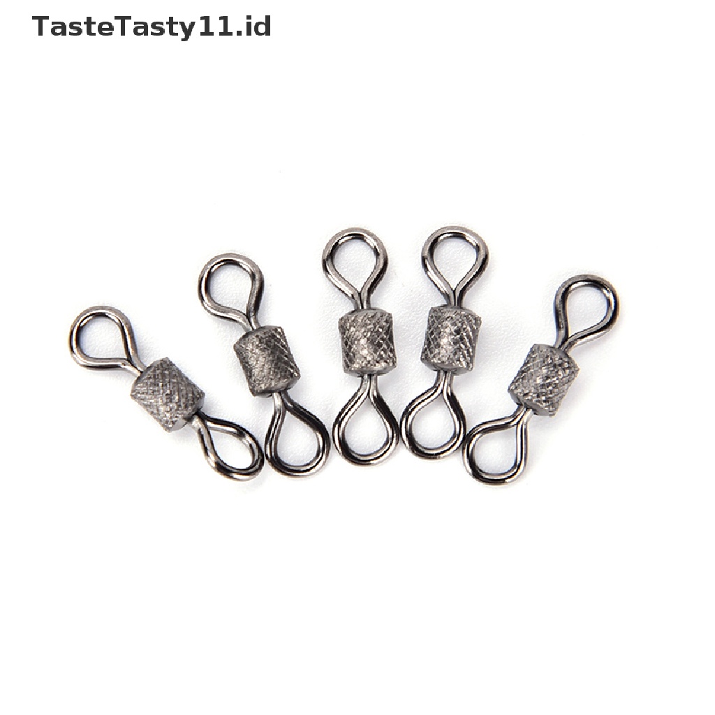 Tastetasty 50pcs swivel Konektor Kail Pancing