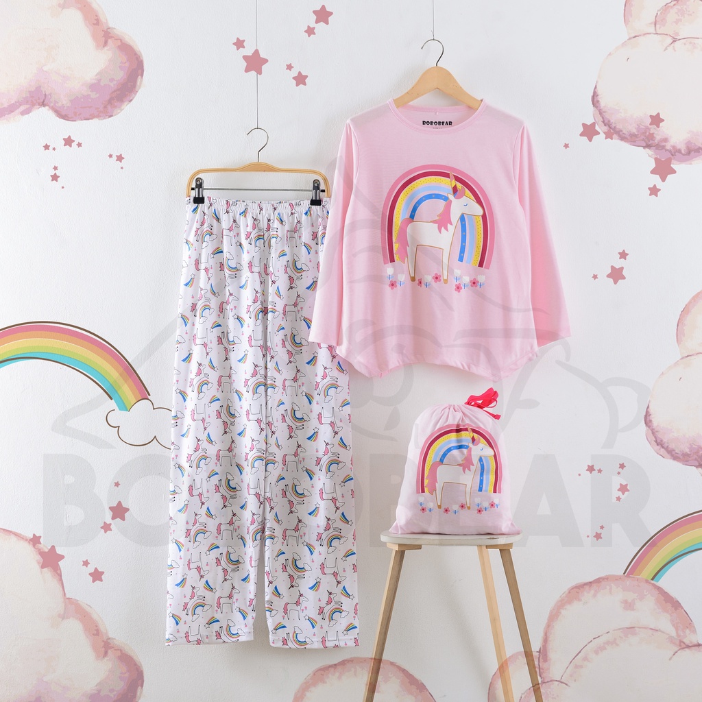 Bobobear Setelan Baju Tidur Piyama Anak Perempuan In My Dream