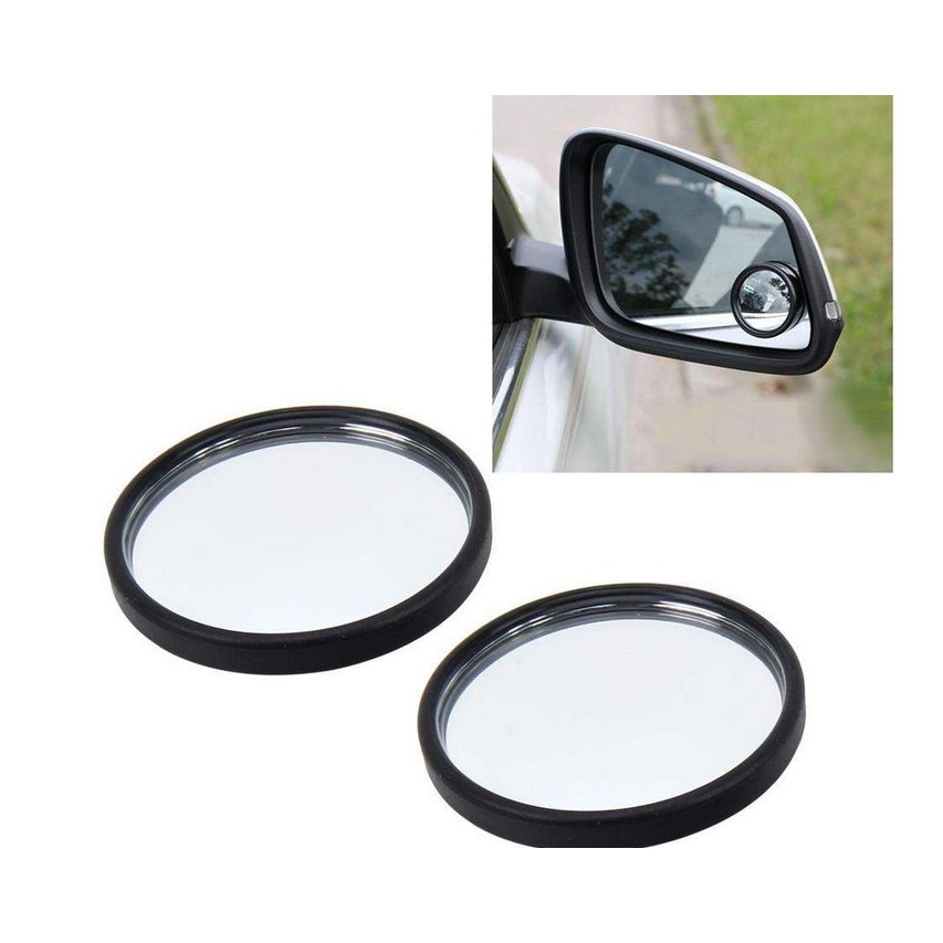 Kaca Tambahan Spion Kendaraan Mobil kecil cembung / Blind Spot Car Mirror Cembung