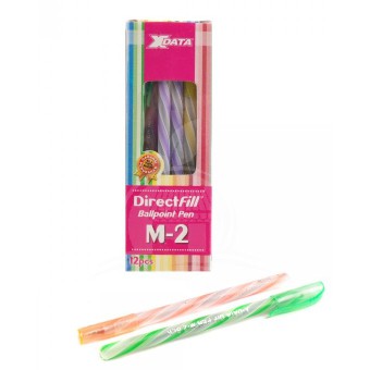 

Ballpoint Pena Xdata M-1 & M-2 isi 12pcs /ATK/Perlengkapan kantor /perlengkapan tulis