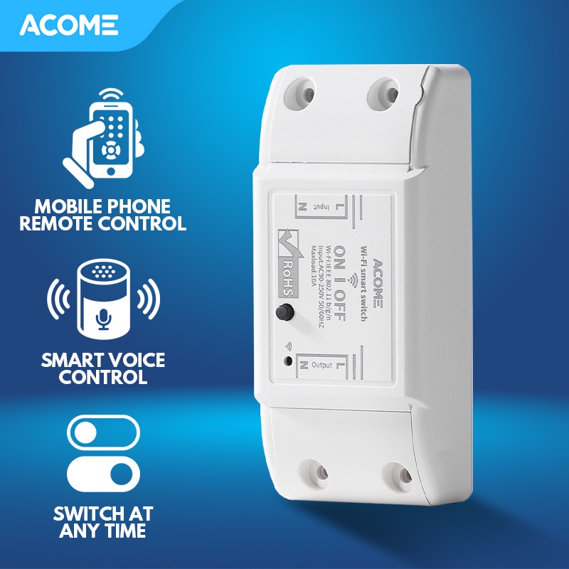 Jual Acome Smart Circuit Breaker Control Smart Diy Smart Switch Ai Br