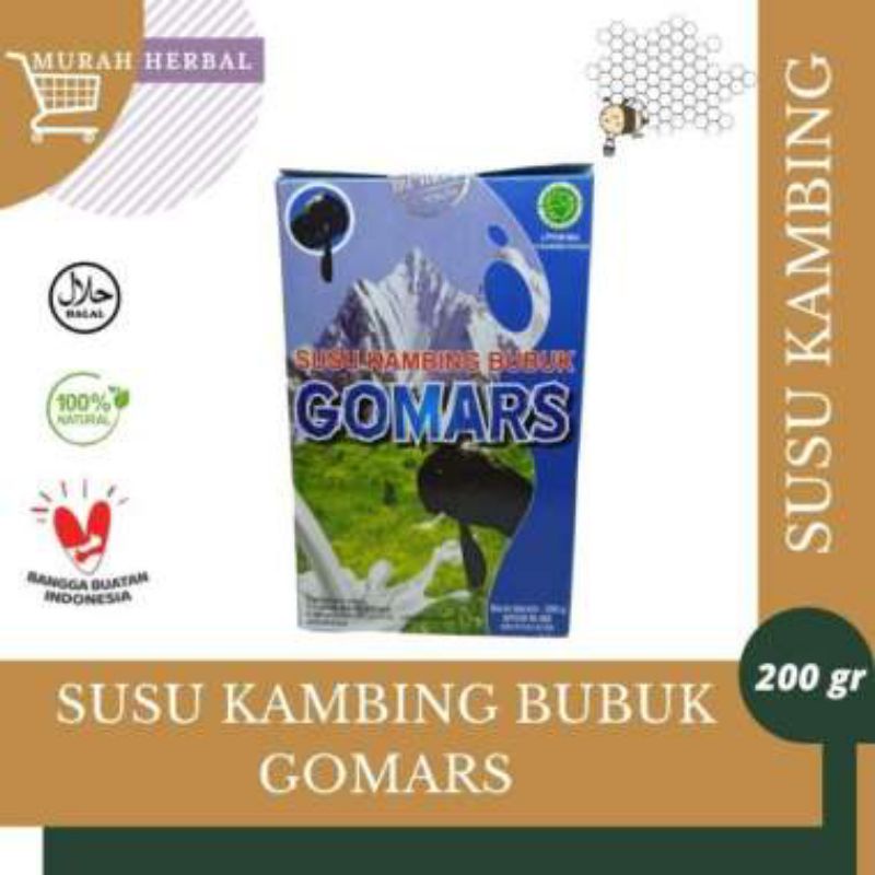 

GOMARS SUSU KAMBING ETAWA susu bubuk murni.