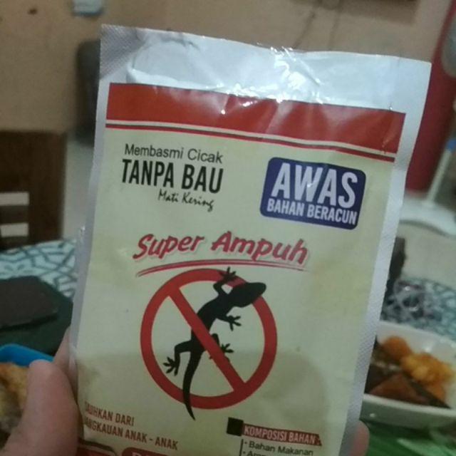 Racun Cicak Dan Tokek/toke-pembasmi Super Ampuh.umpan Siap Saji/pakai.