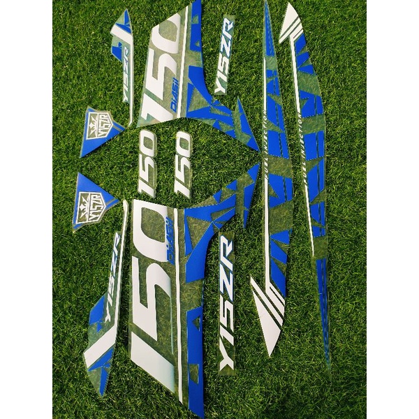 Sticker Mx king Y15ZR 150 Transparan