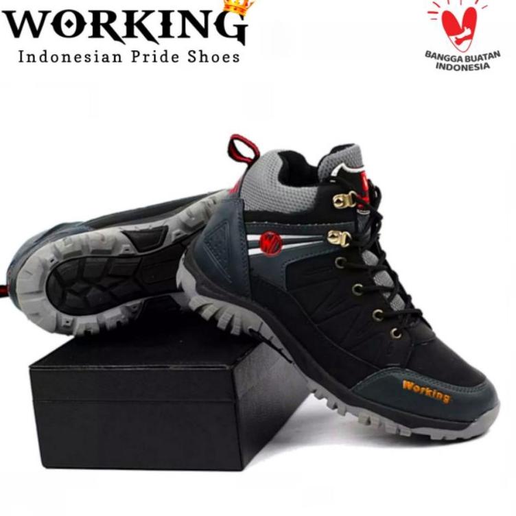 WORKING Sepatu Hiking G-01 Sepatu Casual Pria Sepatu Sneakers Pria Sepatu Sneaker Pria Spatu Sneaker