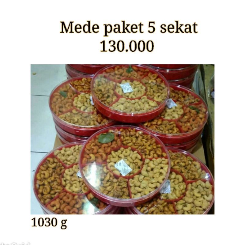 

mede paket 5 sekat renyah