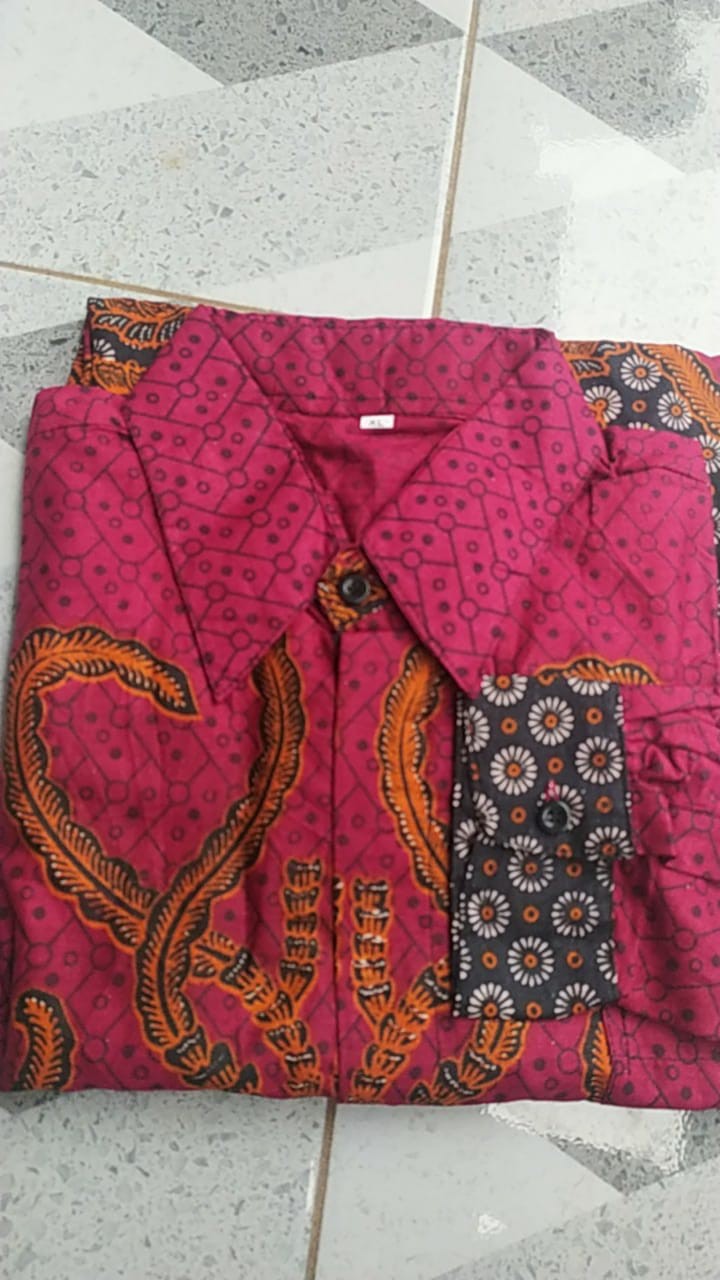 Batik Couple Maura Couple Sania Ruffle Ori Ndoro Jowi Dnt Rowo Abang