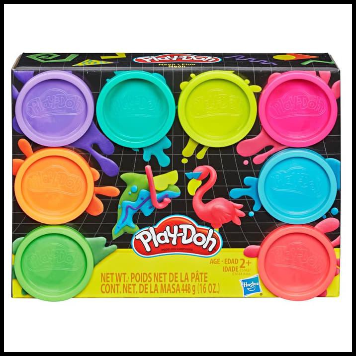 Play-Doh Original Neon Fluo Rainbow 