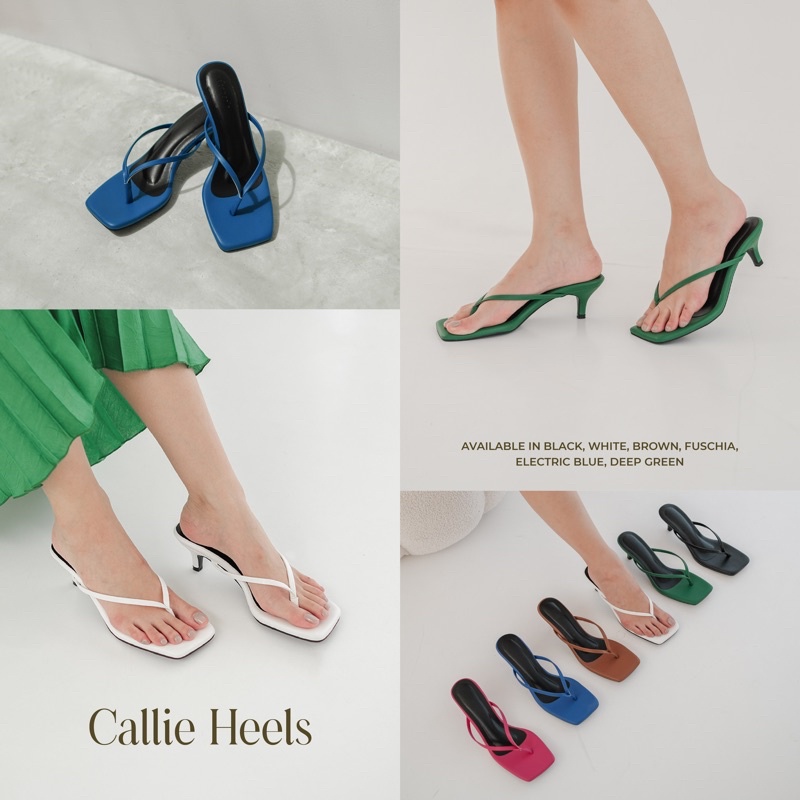 [DEAR SOLE] CALLIE HEELS / HEELS WANITA / HEELS JEPIT 5cm