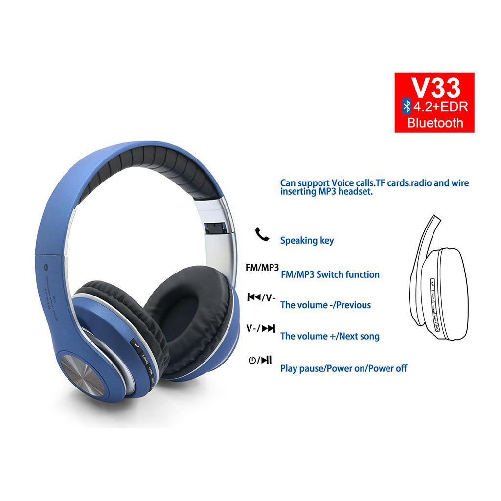 Headphone Bluetooth V33 handsfree headset bluetooth wireless HM-07