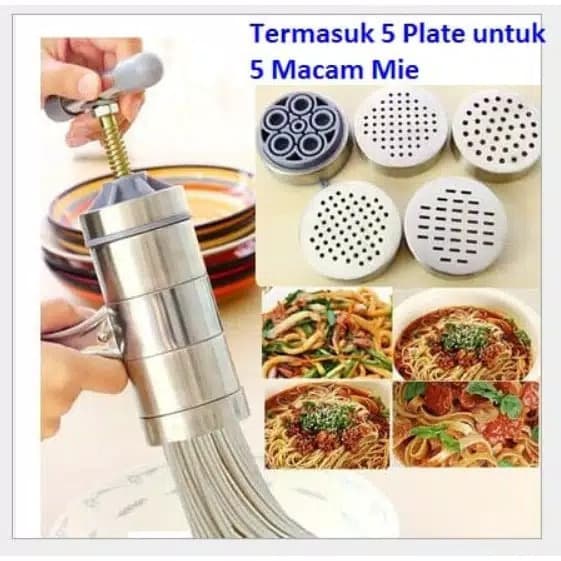 

PROMO ALAT PEMBUAT MIE - ALAT CETAK MIE - PASTA NOODLE MAKER - CETAKAN