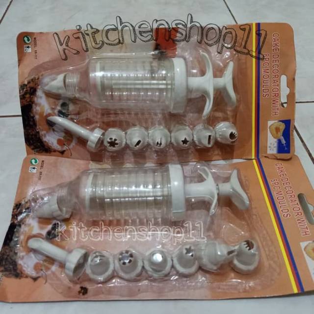 Cetakan kue kering / Decoration cake / penghias kue / alat hias kue / decorator cake 8pcs mould