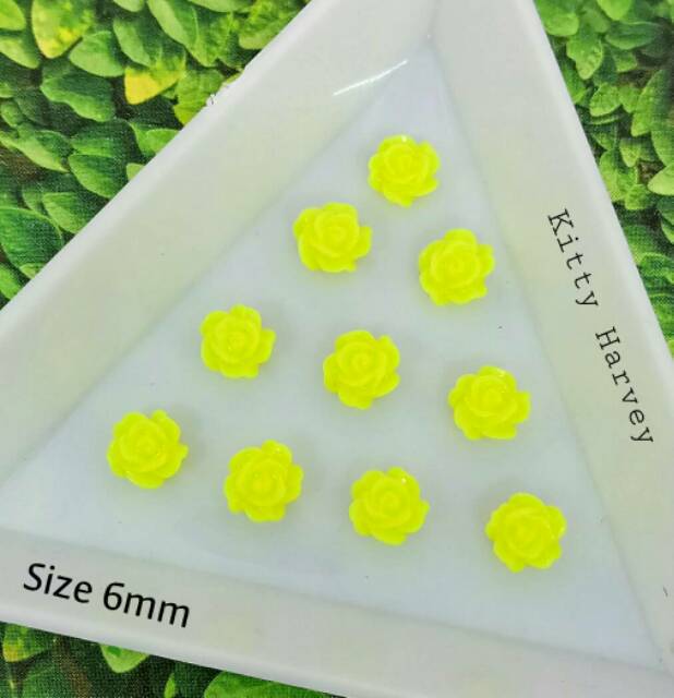 Resin Bunga 6mm