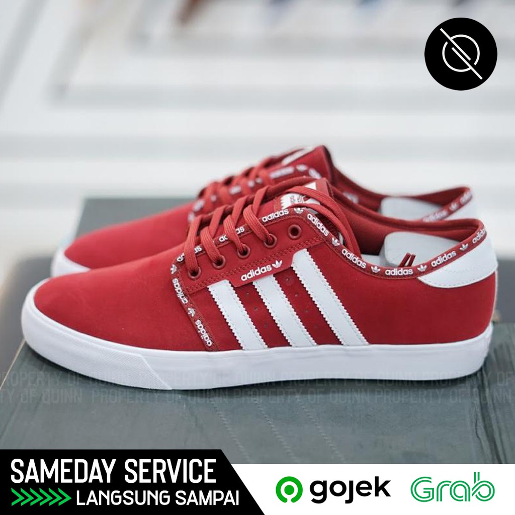 adidas seeley red