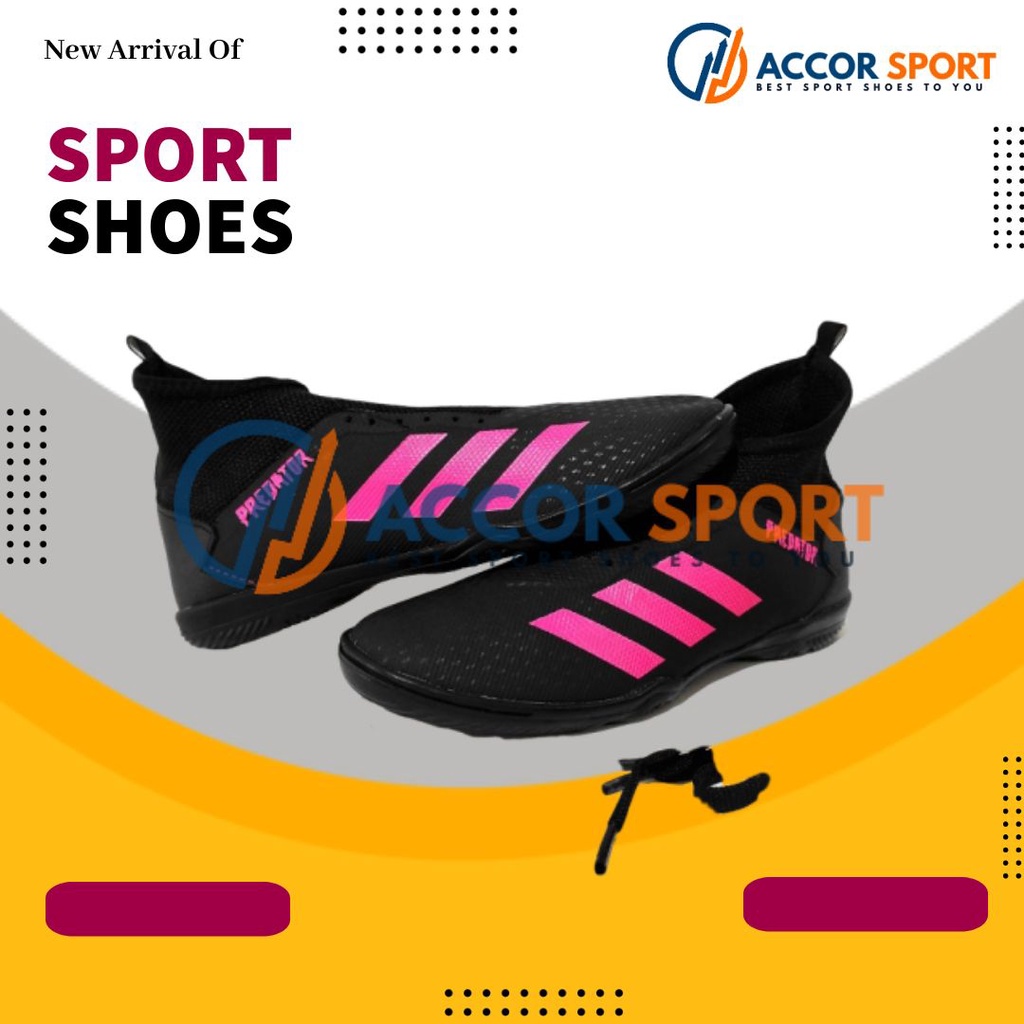 Sepatu Futsal Adidas Predator Pink