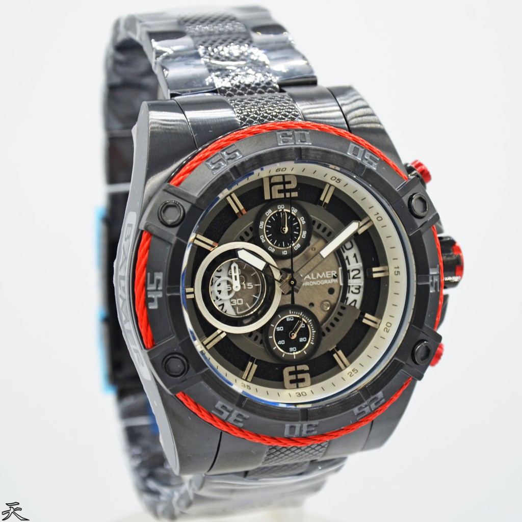 Jam Tangan Pria Balmer B.8108MB Red