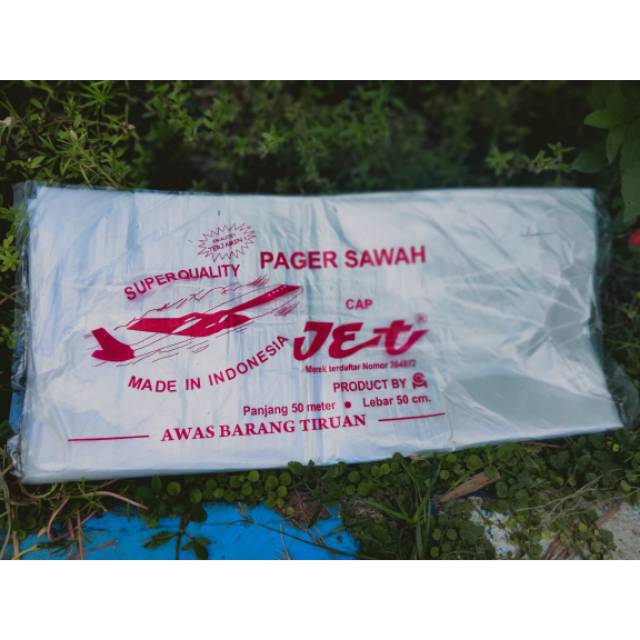 Plastik Pagar Sawah Merk Jet