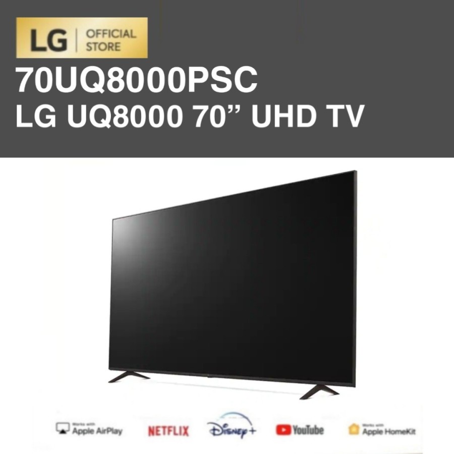 2022 LG 70UQ8000PSC / 70UQ8000 70” UHD 4K Smart TV ThinQ